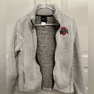 The Ohio State University Zip-up Fleece Jacket!